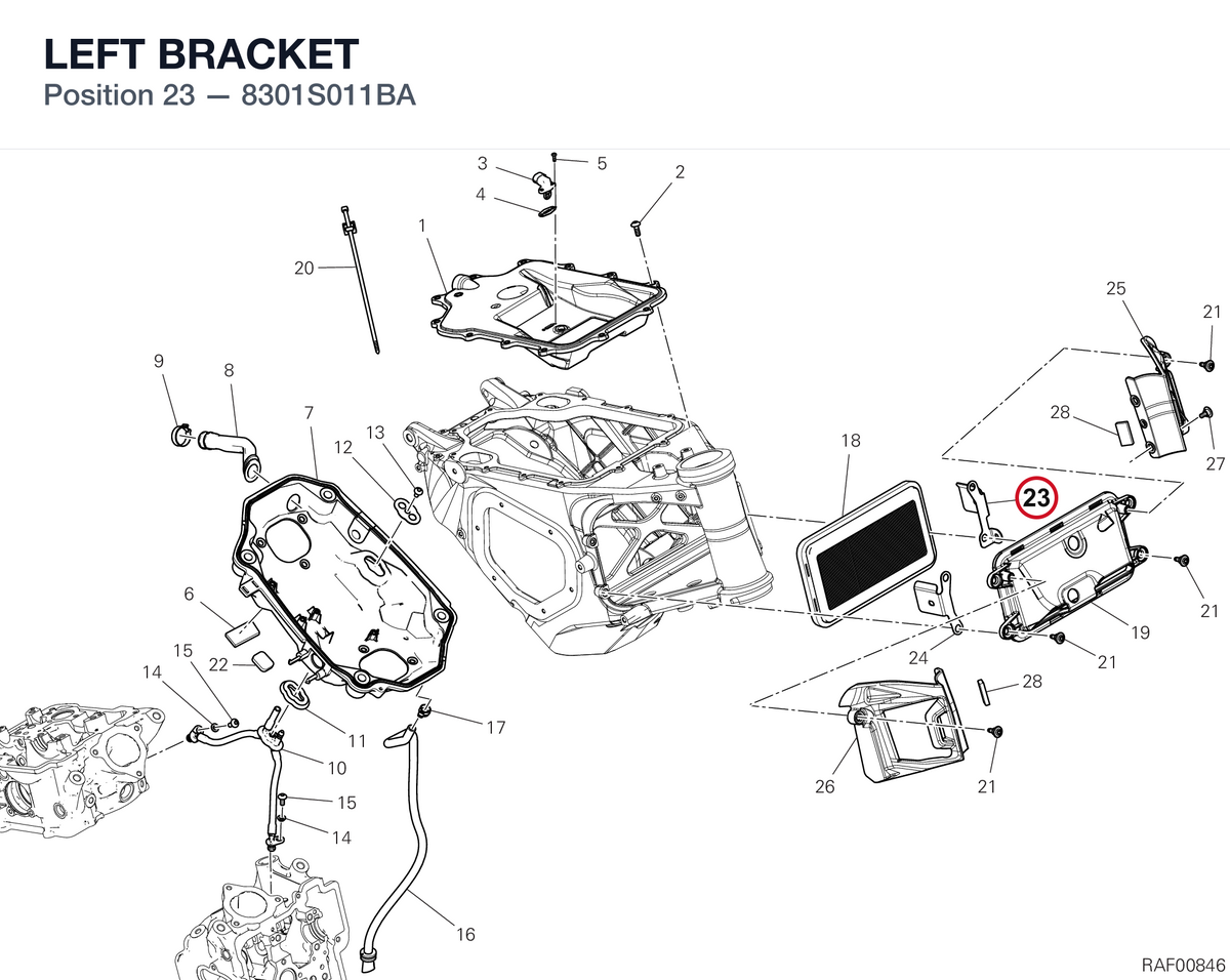 LEFT BRACKET