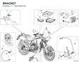 BRACKET 8301S021AA diagram position