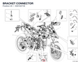 BRACKET CONNECTOR 8301S371B diagram position