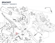 BRACKET 83024821C diagram position