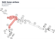 Diagram preview: SAS hose airbox (61705035023)