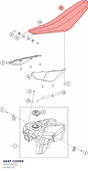 Diagram preview: SEAT COVER (70007040150)