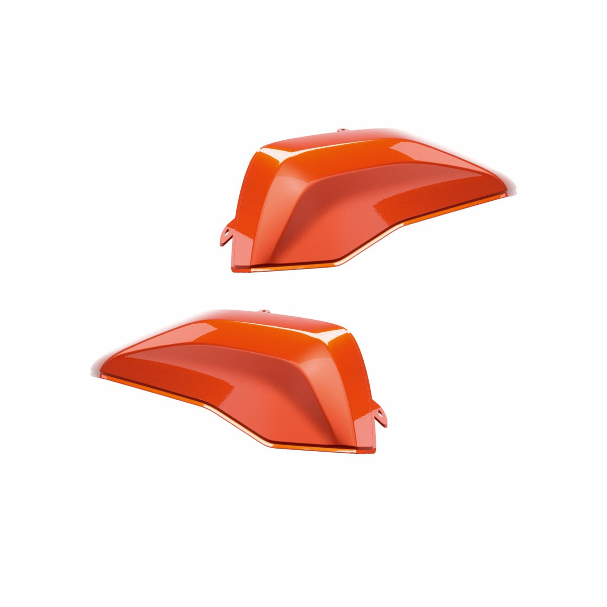 Cover for plastic side panniers (Borse viola pasifae gloss)