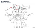 PLATE UPPER 83810031A diagram position