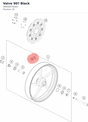 Diagram preview: Valve 90? Black (SB909076000)