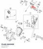 Diagram preview: PLAIN WASHER (90114064013)