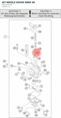 Diagram preview: JET NEEDLE KEIHIN N8RK      08 (54831035700)