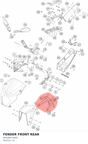 Diagram preview: FENDER FRONT REAR (94508013000)