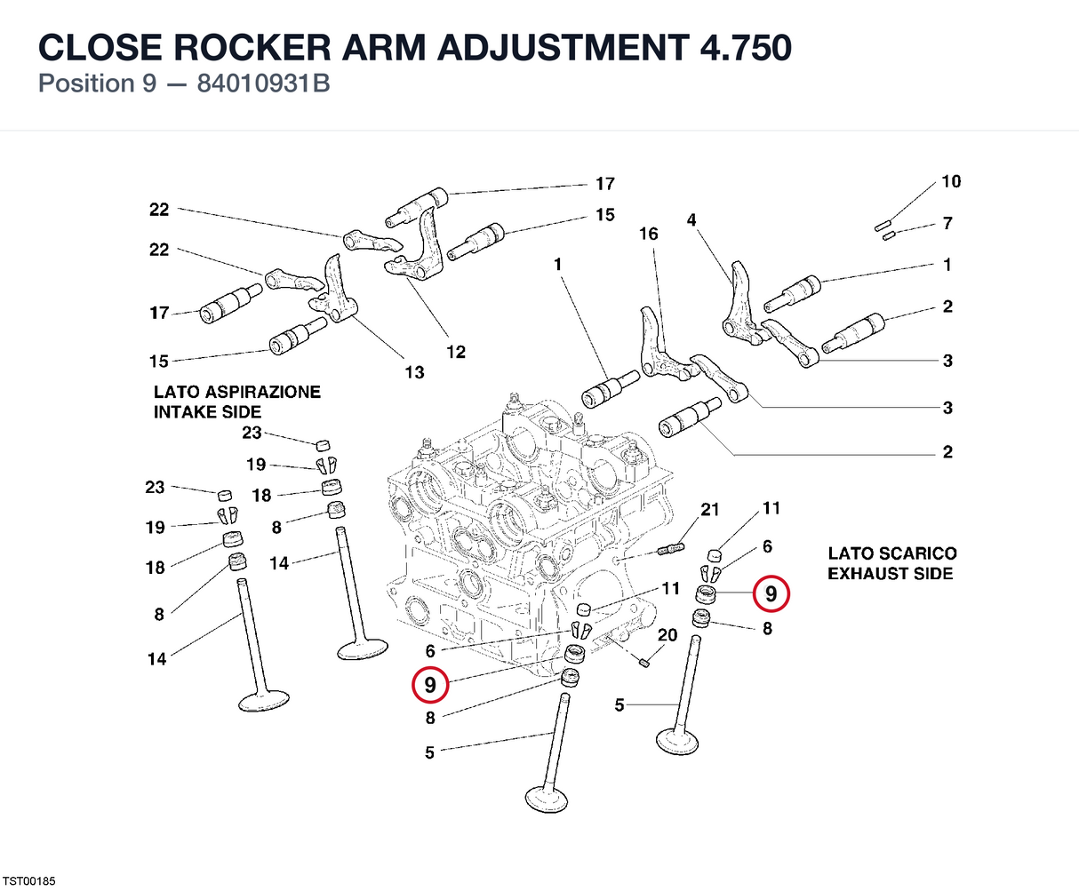 CLOSE ROCKER ARM ADJUSTMENT 4.750