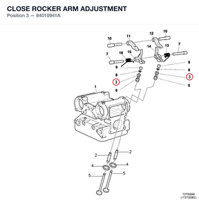 CLOSE ROCKER ARM ADJUSTMENT