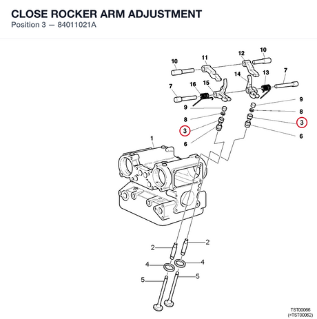 CLOSE ROCKER ARM ADJUSTMENT