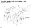 OPENING ROCKER ARM ADJUSTMENT 1.800