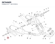RETAINER 84110181A diagram position