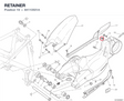 RETAINER 84110501A diagram position