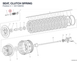 SEAT, CLUTCH SPRING 84110691B diagram position