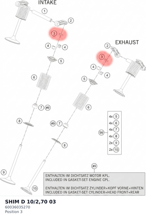 Diagram preview: SHIM D 10/2,70              03 (60036035270)