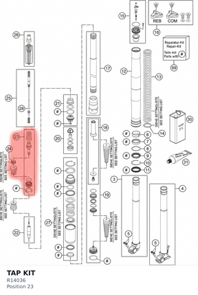 Diagram preview: TAP KIT (R14036)
