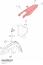 Diagram preview: REAR FENDER (A46008013000EBF)