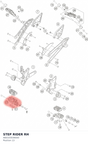 Diagram preview: STEP RIDER RH (A60103039000)