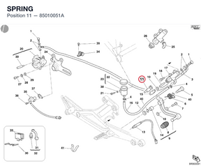 SPRING 85010051A diagram position