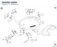 SHAPED UNION 85010071A diagram position