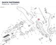 QUICK FASTENING 85010151A diagram position