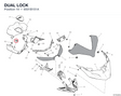 DUAL LOCK 8501B151A diagram position