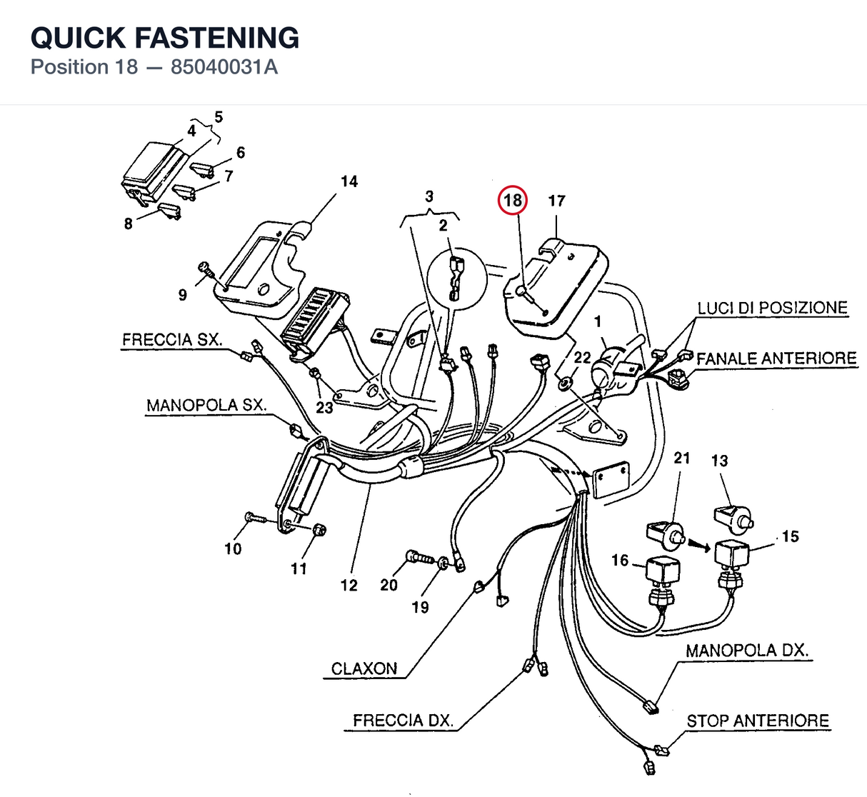 QUICK FASTENING