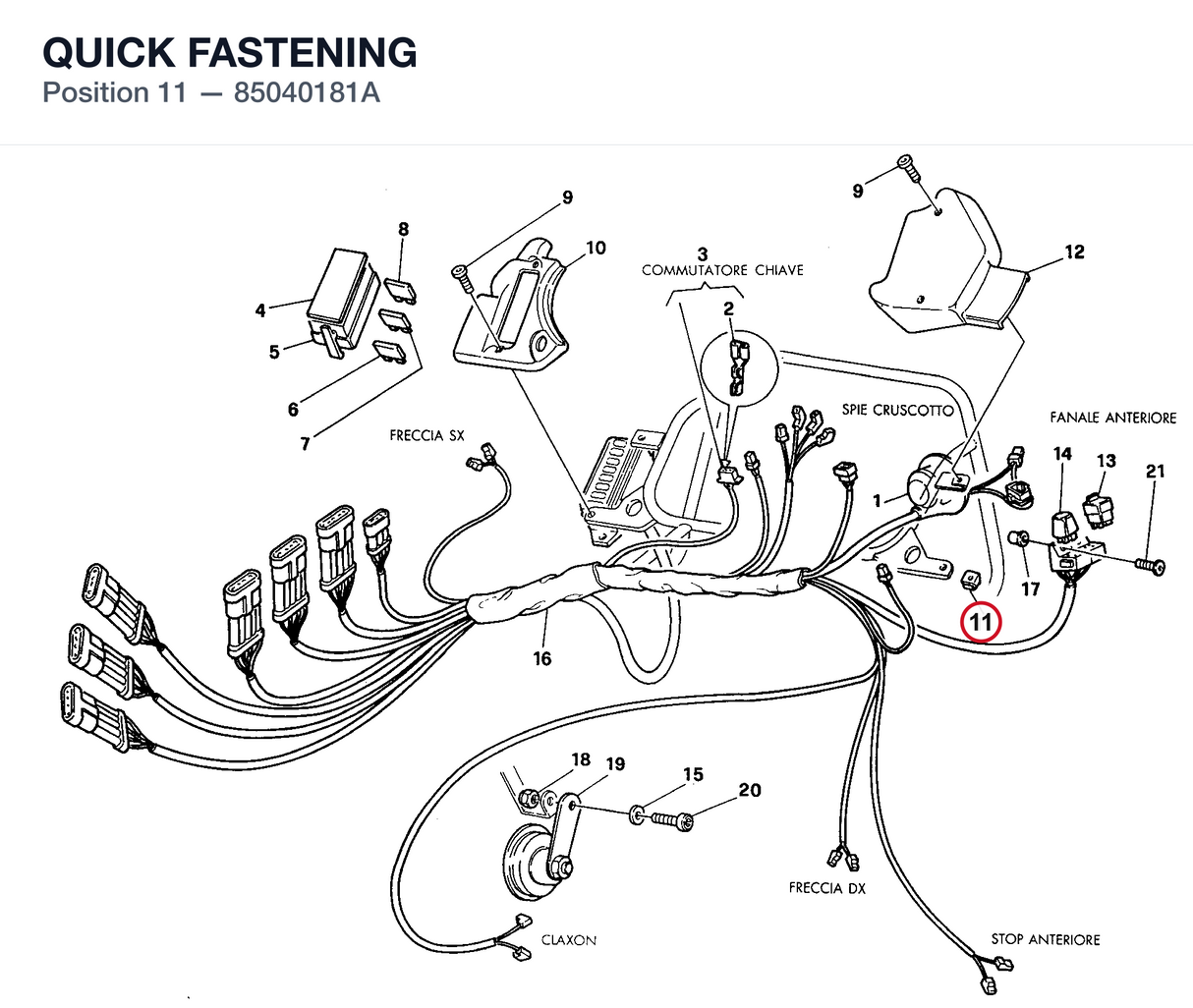 QUICK FASTENING