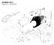 SCREW 4X11 85041281A diagram position