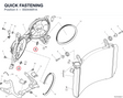 QUICK FASTENING 85044691A diagram position