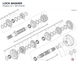 LOCK WASHER 85110181B diagram position