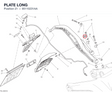 PLATE LONG 85110231AA diagram position