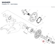 WASHER 85210582A diagram position