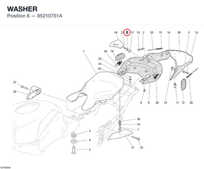 WASHER 85210751A diagram position