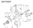 THRUST WASHER 85210771A diagram position