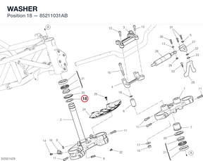 WASHER 85211031AB diagram position
