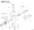 SHIM TH. 2.55 85211042N diagram position