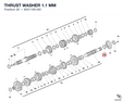 THRUST WASHER 1.1 MM