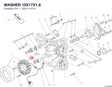 WASHER 10X17X1.8 85211141A diagram position