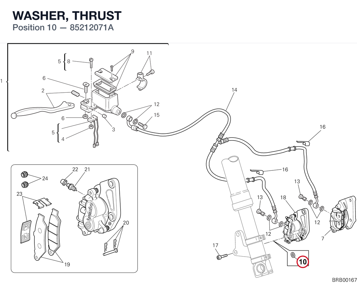 WASHER, THRUST