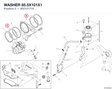 WASHER 85.5X101X1 85212171A diagram position