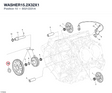 WASHER15.2X32X1 85212231A diagram position