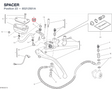 SPACER 85212501A diagram position