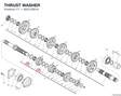 THRUST WASHER 85213291A diagram position