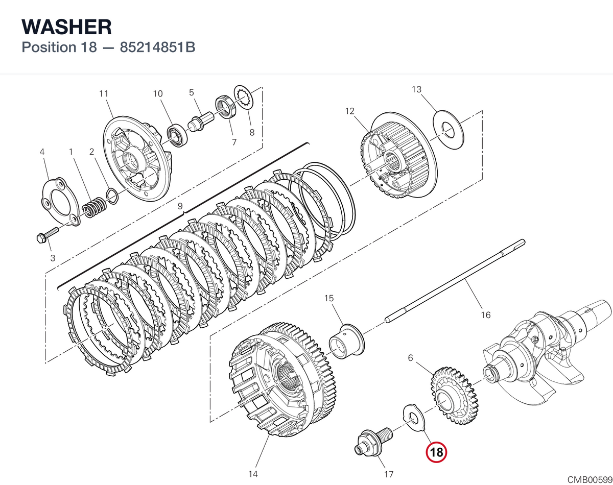 WASHER 85214851B diagram position