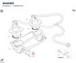 WASHER 85240101A diagram position