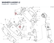 WASHER 8.4X20X1.2 85240161A diagram position
