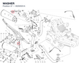 WASHER 85250531A diagram position