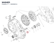 WASHER 85250631A diagram position